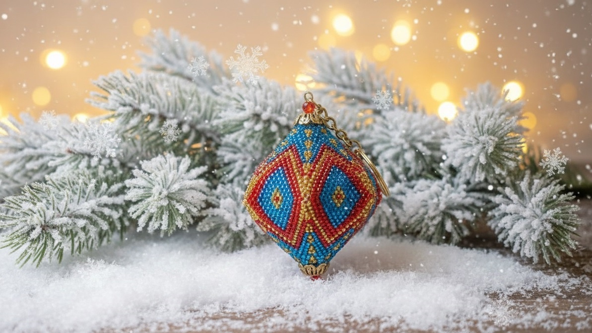 фото фонарика из бисера