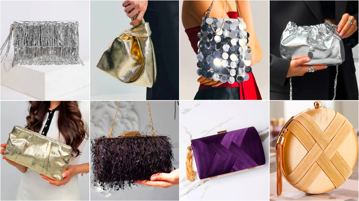 Вечерние клатчи и сумки с Wildberries 