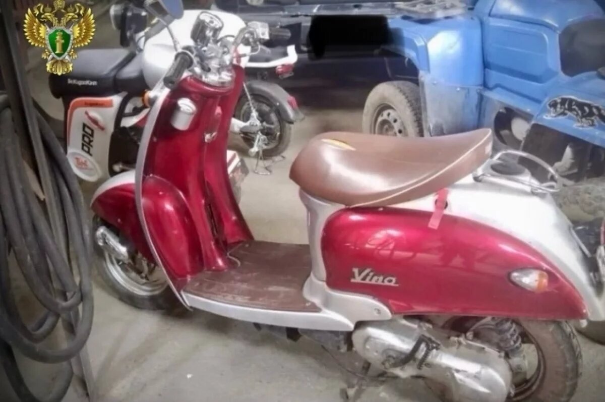    Магнитогорец лишился своего скутера из-за пьяного вождения