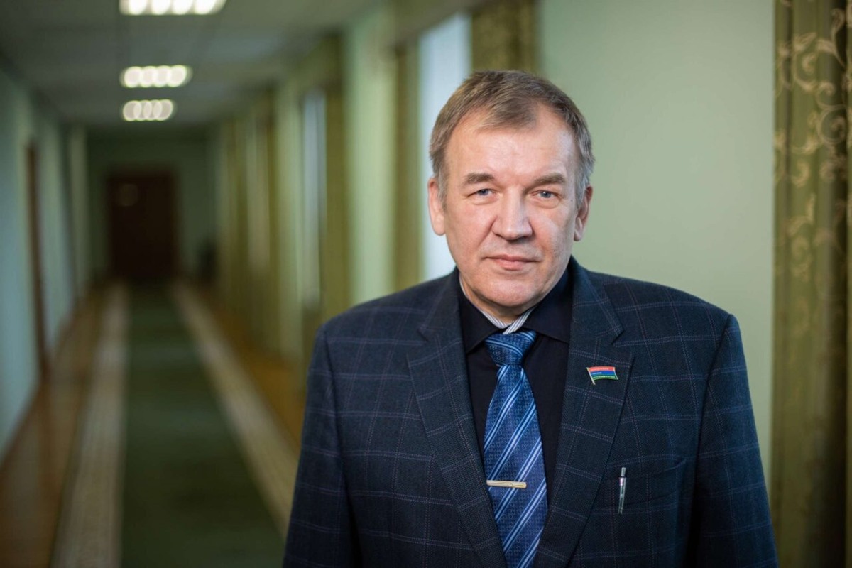    Депутат Законодательного Собрания Республики Карелия Юрий Васильев. Фото опубликовано администрацией Питкярантского округа