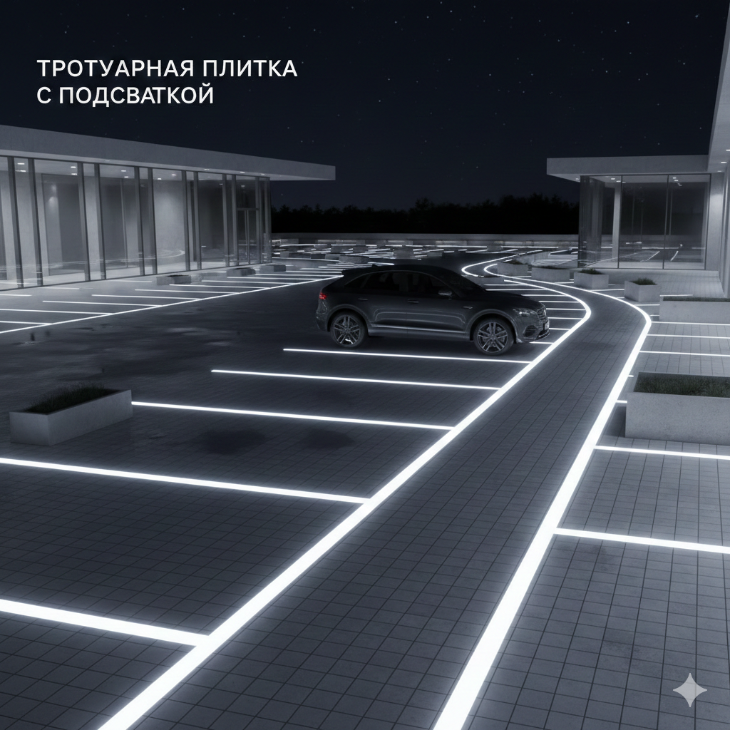 expoten-ground.ru светящаяся тротуарная плитка для дорожек