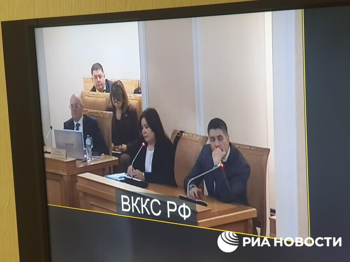    Высшая квалификационная коллегия судей РФ разрешила возбудить против судьи из Курска Ольги Петровой дело о получении взятки© РИА Новости