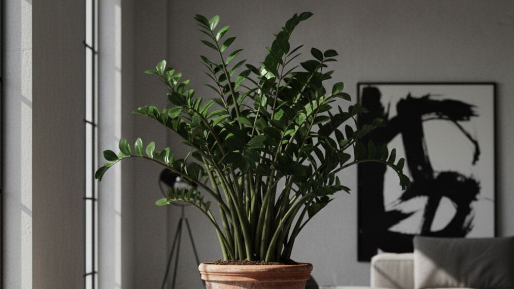 Замиокулькас. Концептуальный арт