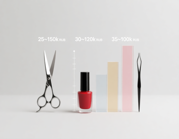 Сколько зарабатывают парикмахеры, мастера маникюра и бровисты в России