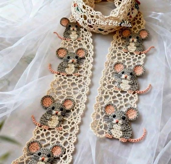 🧣 Забавные шарфики, связанные крючком: творчество, которое невозможно не полюбить