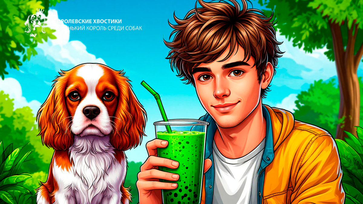 Пей зелёное — будь как король во всей красе!