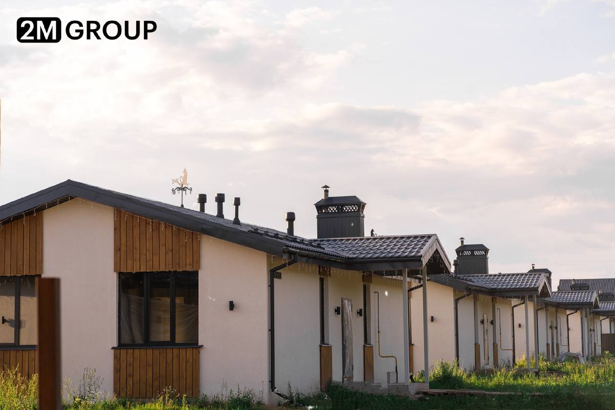 Готовые дома 2M GROUP в поселке Преображенский рядом с Уводьским водохранилищем