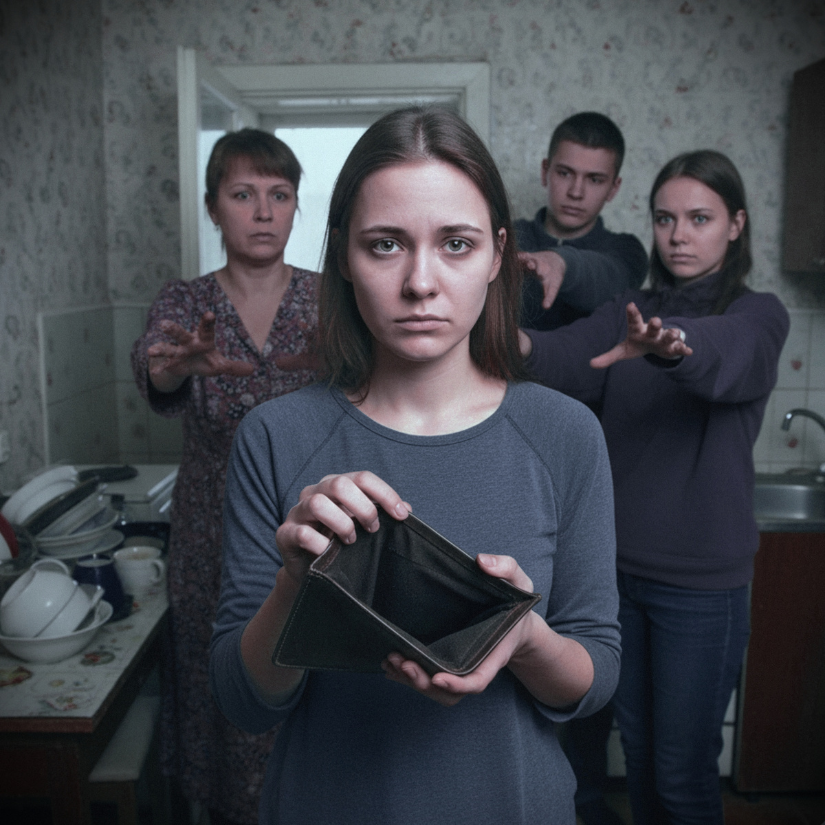 Родня выкачивала из меня по 70 тысяч в месяц, а когда я забеременела, указала на дверь. Я ушла, но оставила им прощальный подарок, от которого они вздрагивают до сих пор