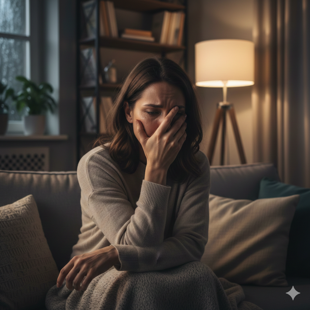 Опасно сдерживать слёзы