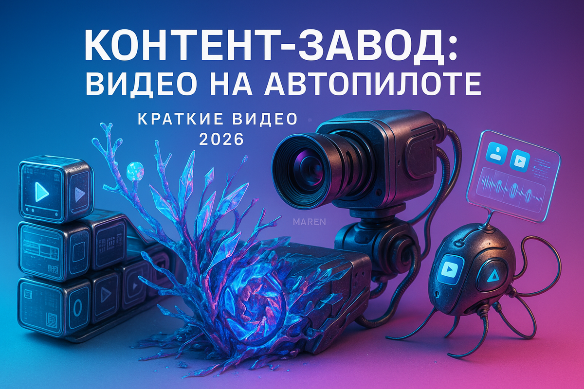    ольшинству экспертов, продюсеров и предпринимателей от слов Reels / Shorts / клипы хочется лечь и не вставать. Кажется, что для видео нужен отдельный человек, отдельный бюджет и отдельная нервная система. С точки зрения маркетолога здесь главная проблема не в видео, а в системе: у вас нет устойчивого видео-конвейера, который работает на продажи, а не на чувство вины. Марина Погодина