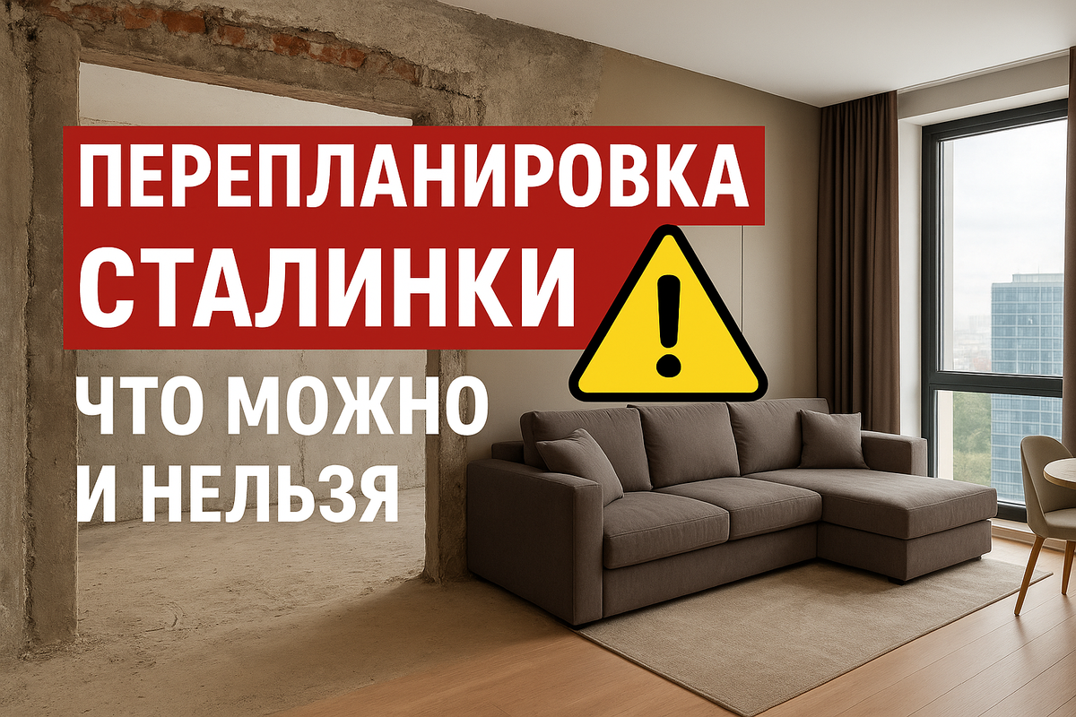 Правовые аспекты и перепланировка сталинской квартиры: что можно и нельзя делать 