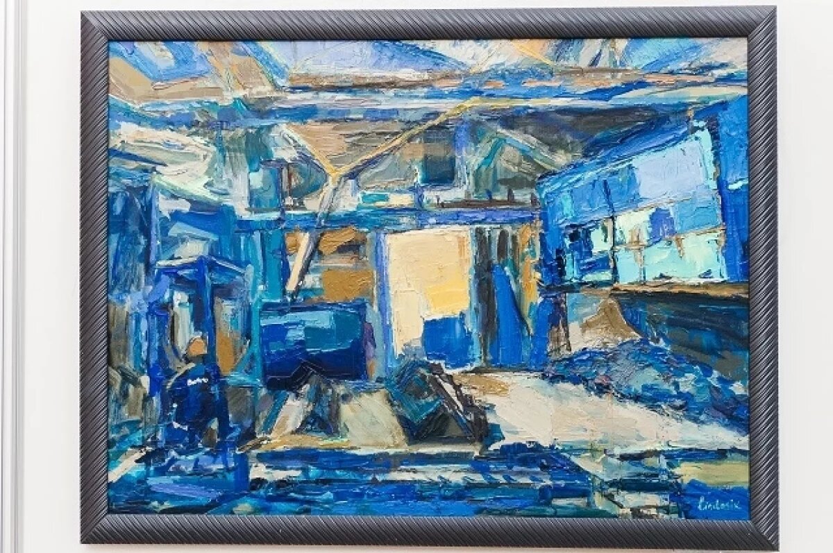    Известные художники провели пленэр в цехах уральского предприятия