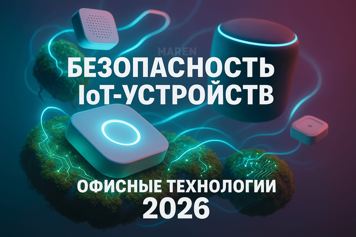    Обеспечиваем безопасность IoT-устройств в офисе: советы и рекомендации | Автор: Марина Погодина Марина Погодина