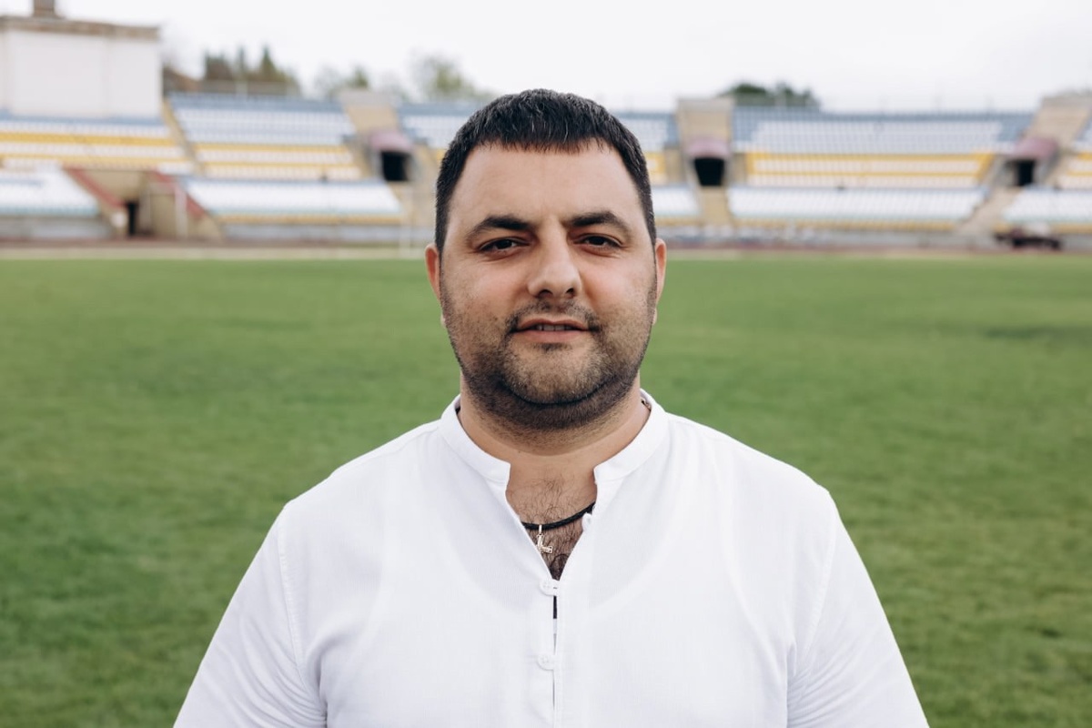    Президент ФК «Заря» Араик Асатрян. Фото: пресс-служба ФК «Заря»