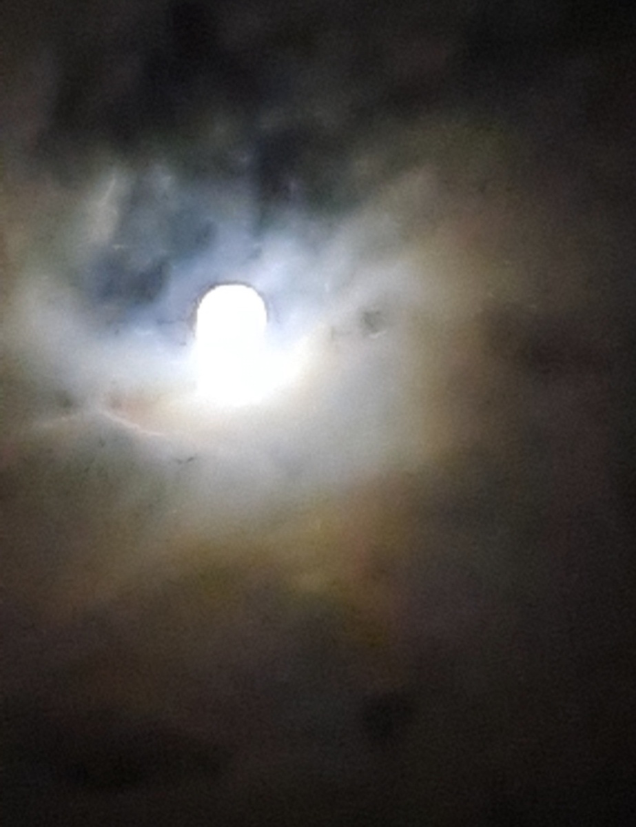 Луна. Фото автора 