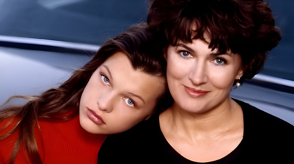 Галина Логинова и Милла Йовович