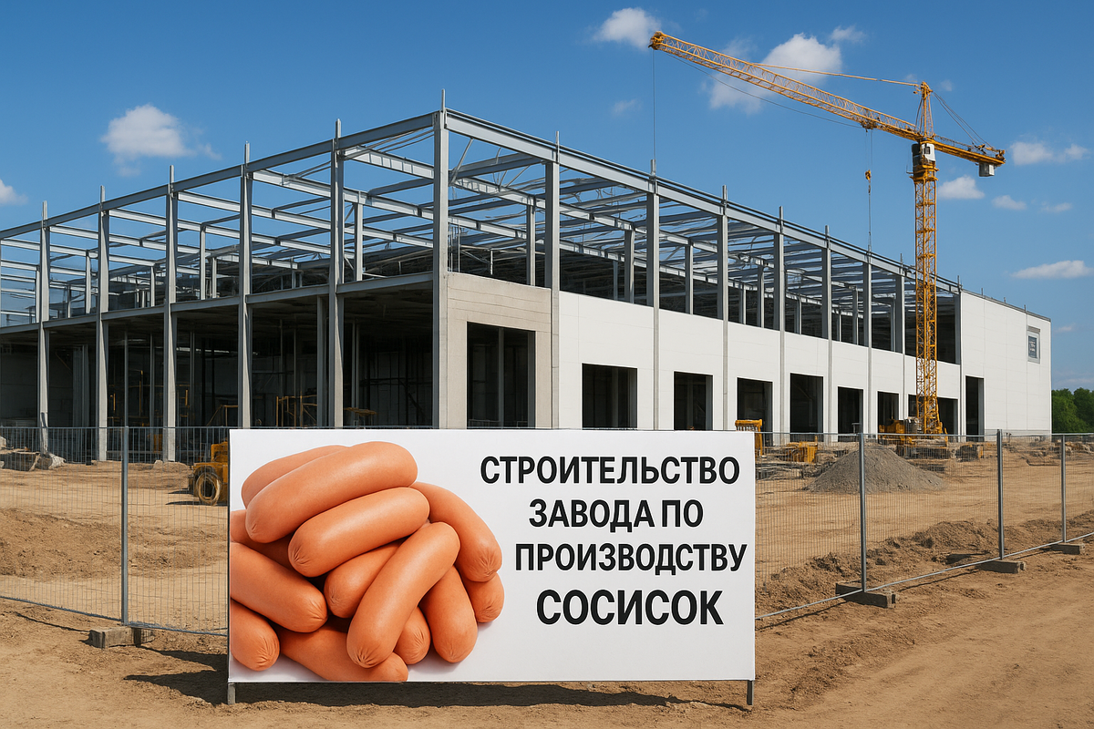 Строительство завода