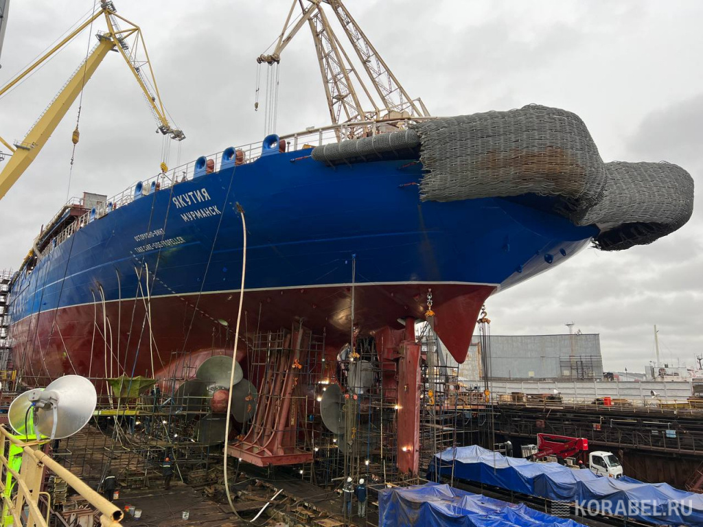 Атомный ледокол проекта 22220 "Якутия" / Фото: Корабел. Ру  📷
