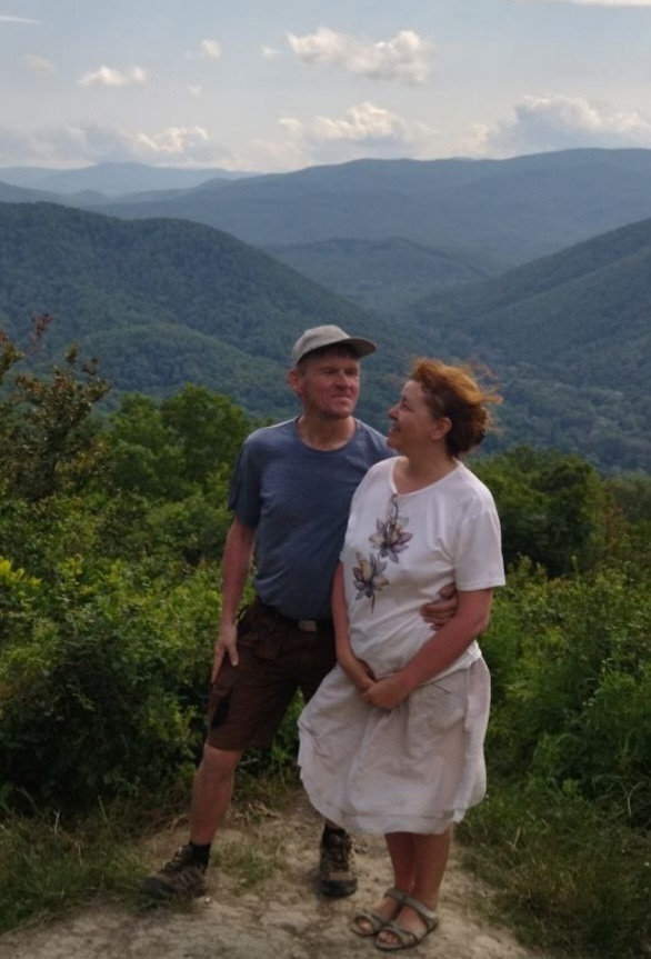 Мы с мужем Михаилом в Краснодарском крае, лето 2025