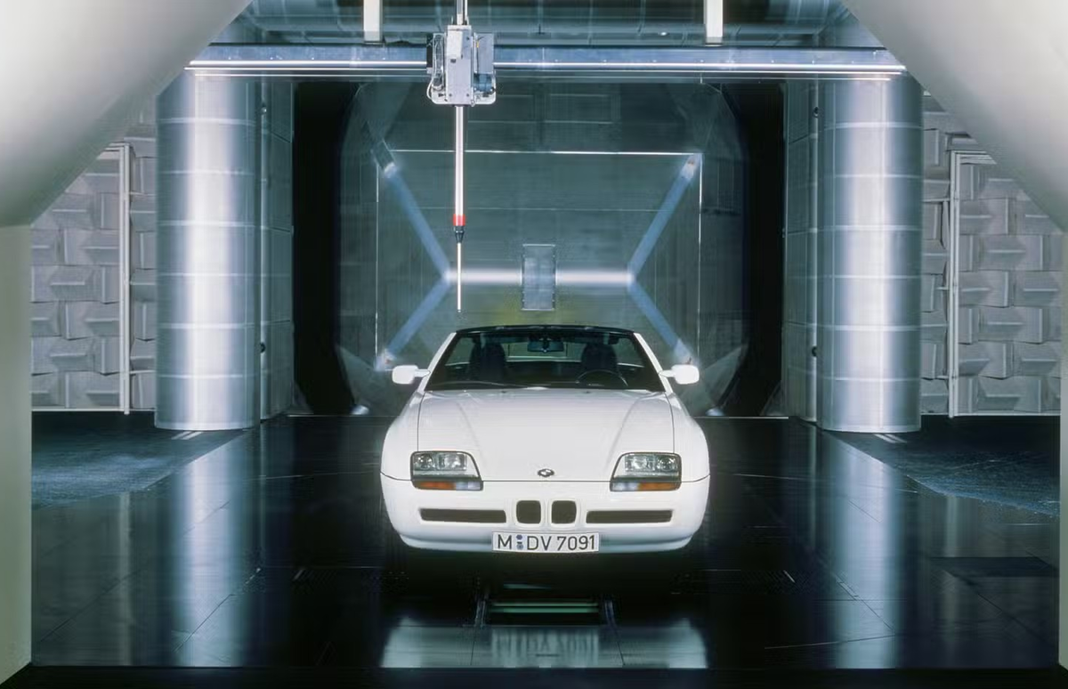 Прототип BMW Z1 Roadster, который представили в 1986 году