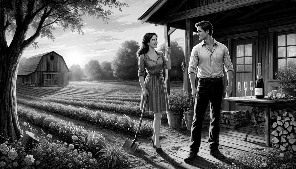 Когда я впервые приехала к нему на дачу, он сразу предложил бокал шампанского.