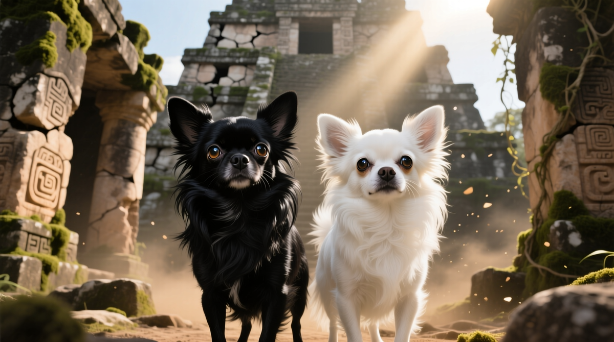 Чихуахуа — одна из древнейших пород Америки, предки которой жили на территории современной Мексики. Их миниатюрный размер и независимый характер — результат многовековой естественной и искусственной селекции.