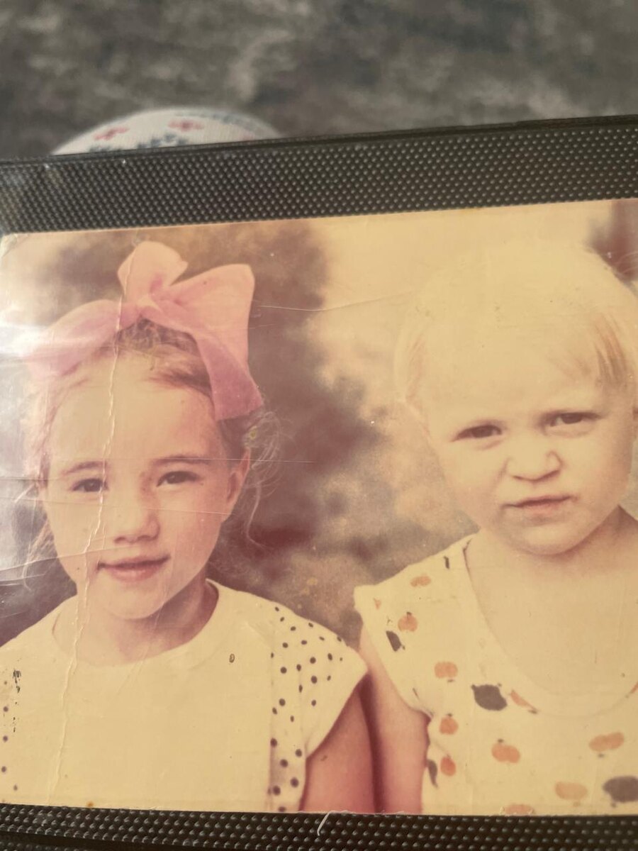 Вот они мои две Доченьки.