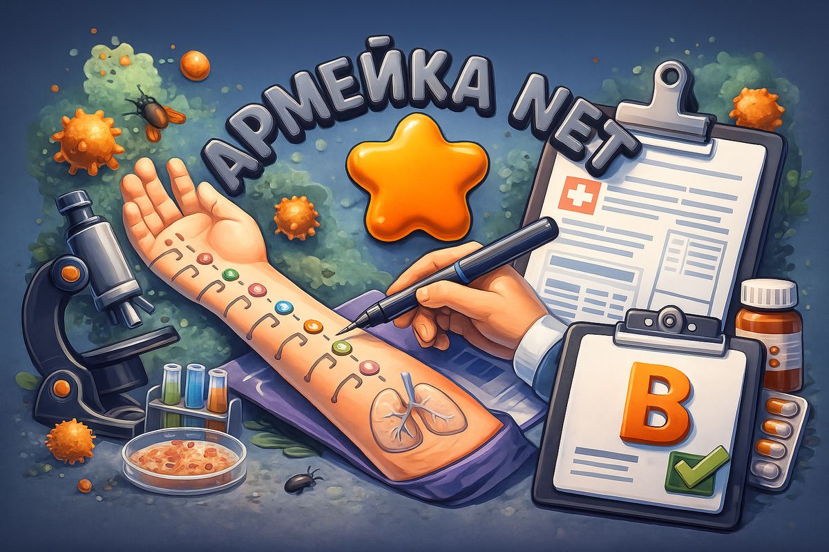 Аллергопробы для подтверждения диагноза