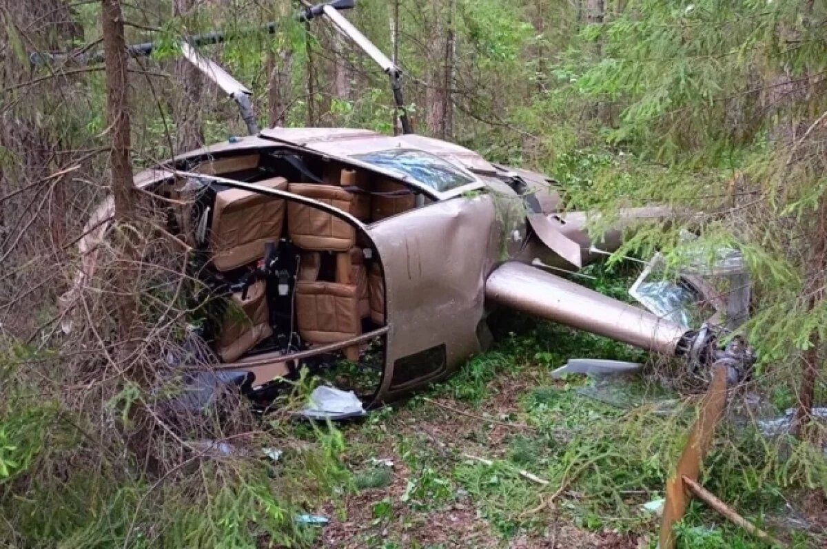    Пилот упавшего под Первоуральском вертолёта оплатит лечение пассажирки