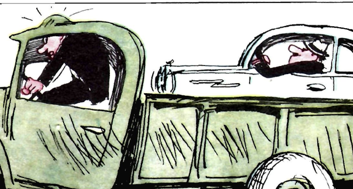 Художник А.Цветков журнал "Крокодил" №03 1969