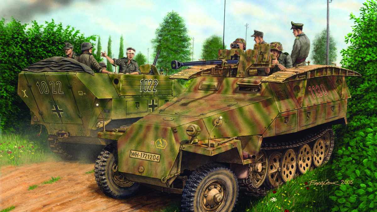 Сапёрный бронетранспортёр mittlerer Pionierpanzerwagen Sd.Kfz.251/7
