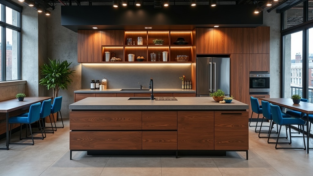    Ищете идеальный дизайн для офисной кухни и зоны отдыха в стиле лофт? Узнайте, как создать уютное и креативное пространство для вашей команды! admin