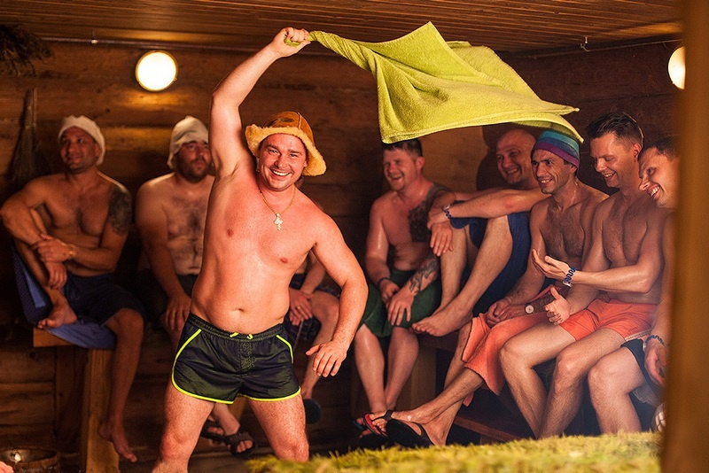 Банное сообщество всегда на позитиве.