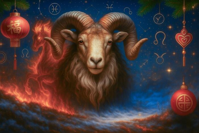Гороскоп Овен на 2026 год: любовь, финансы, карьера в год Лошади. Обложка © ChatGPT