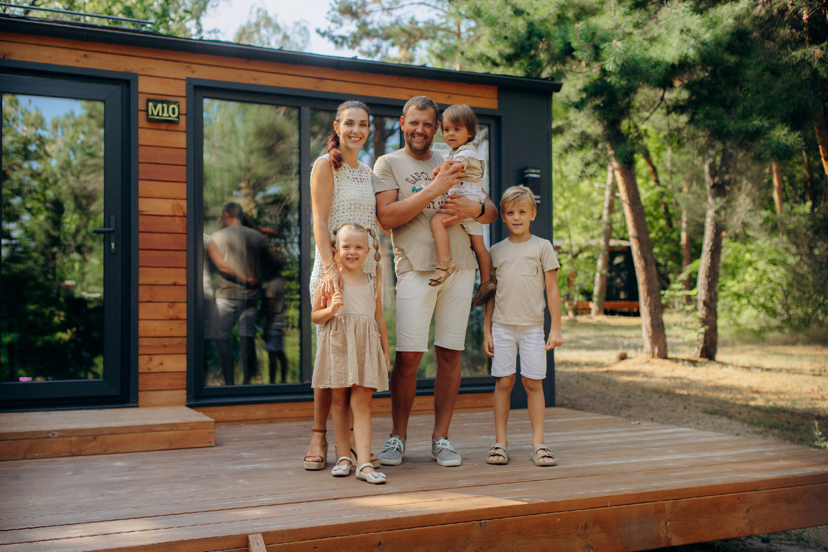 Кемпинг "Чайка" курорт Ундоры Модульные дома