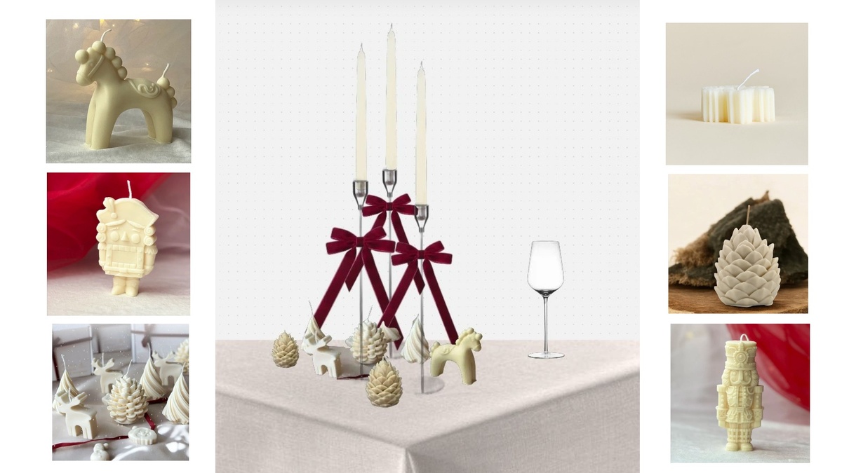 Коллаж из списка товаров