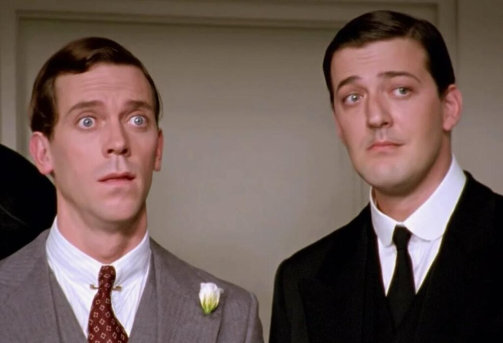 Кадр: сериал «Дживс и Вустер»