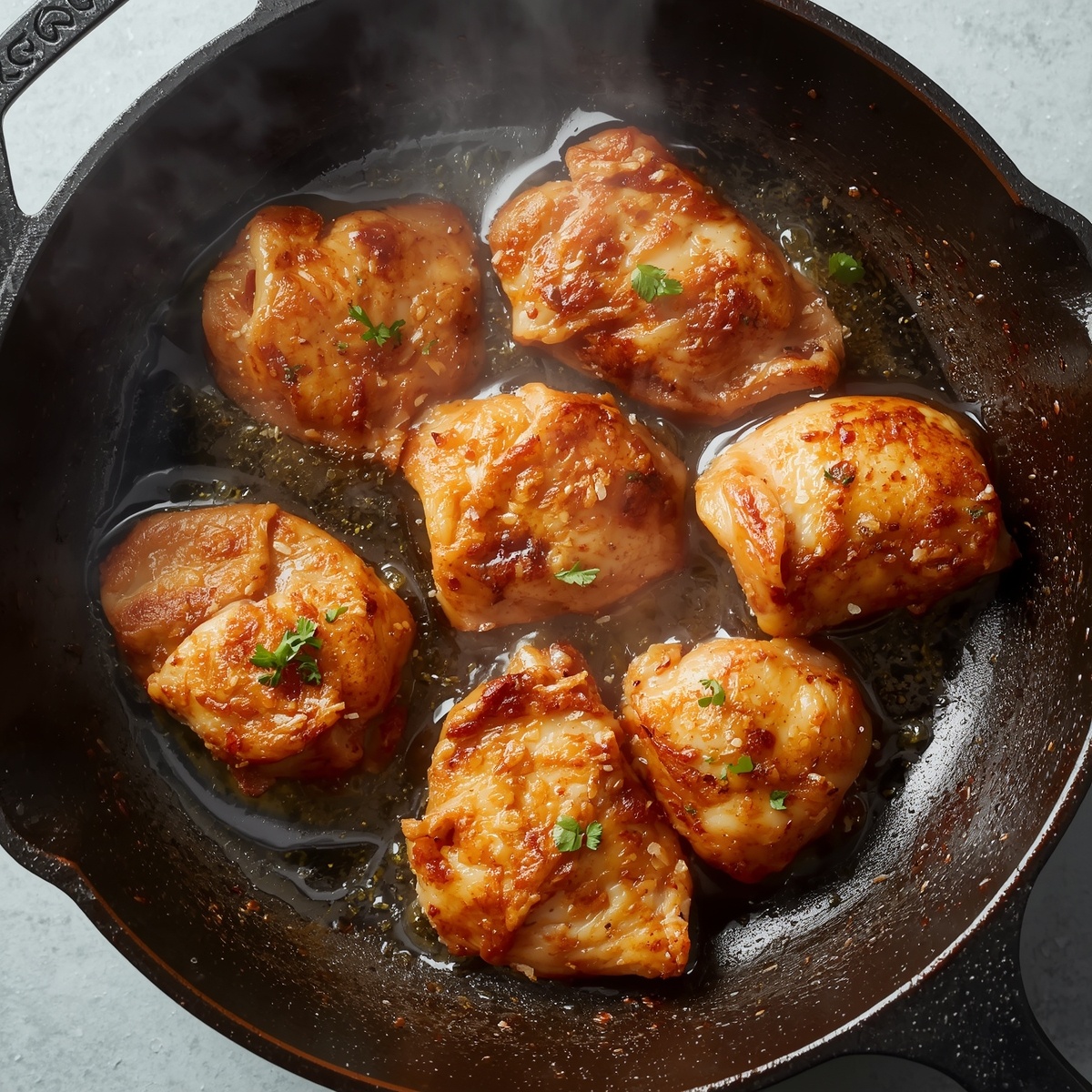 Кокосовое масло не боится высоких температур, оно создает идеальную хрустящую корочку без горького привкуса. В отличие от оливкового, практически не дымит и не окисляется