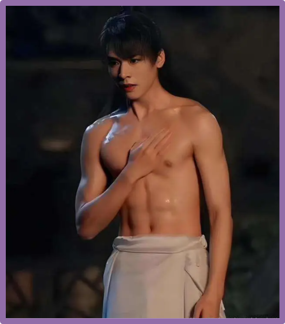 Снимок с экрана монитора. Актер Гун Цзюнь.