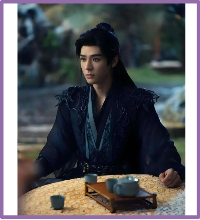 Снимок с экрана монитора. Стоп кадр дорамы *Темная река*.