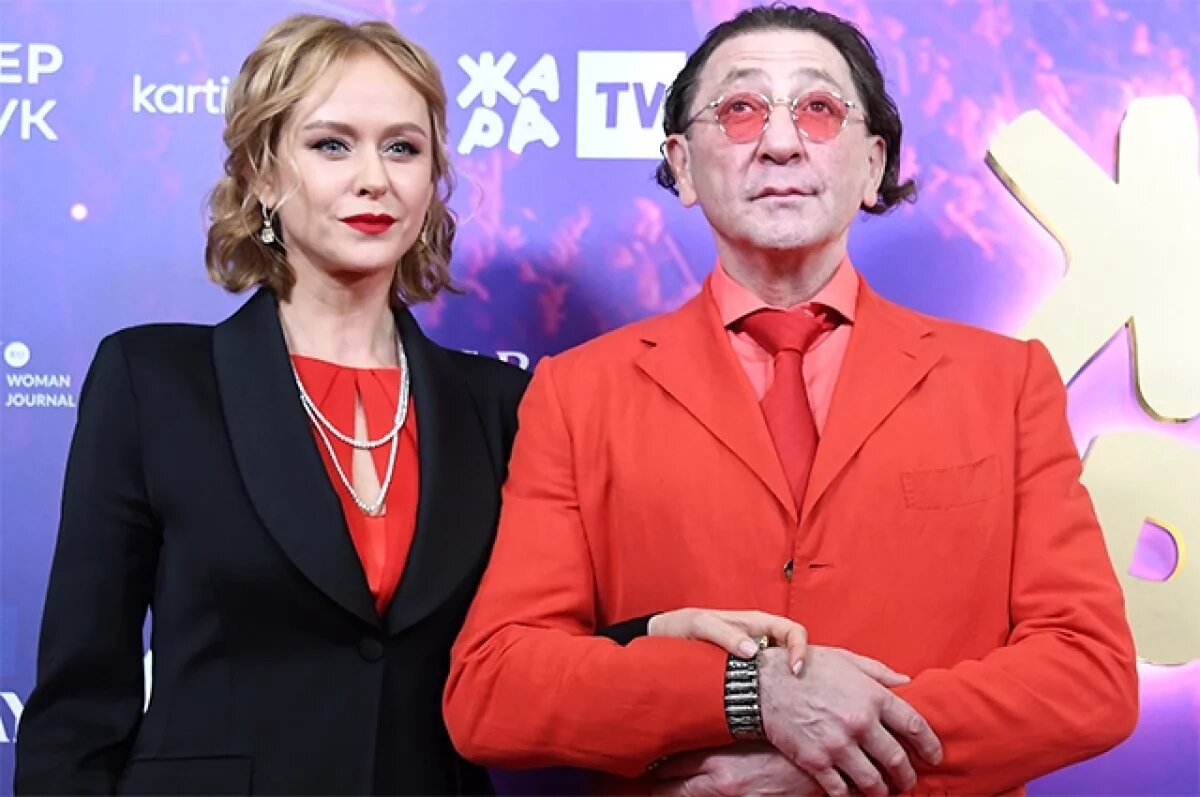    Григорий Лепс и Анна Шаплыкова.