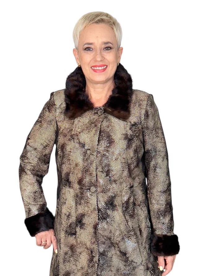 Переделка кожаного пальто. Ателье Ирины Берзиной.