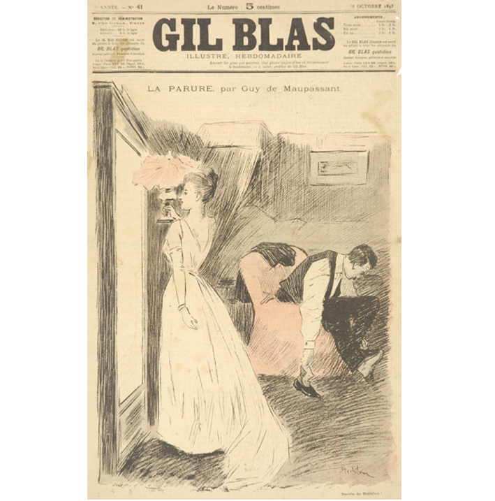 Иллюстрация к изданию 1893 года, и наряд самого конца 1880-х и начала 1890-х.