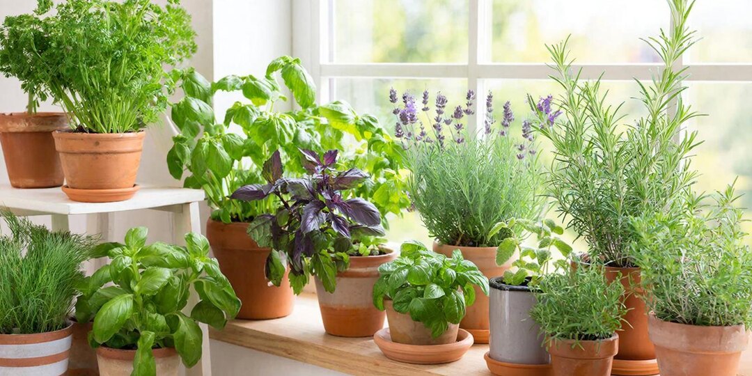 Кухонный садик на подоконнике - что посадить для чая, еды и аромата