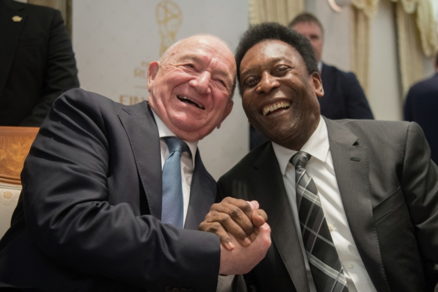 Никита Симонян и Пеле