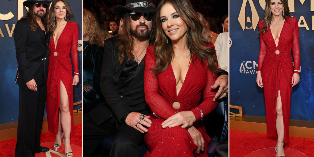 Элизабет Хёрли ослепила всех в алом платье на красной дорожке