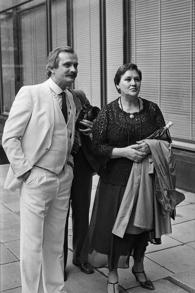 Кинорежиссер Никита Михалков и актриса Нонна Мордюкова.
Владимир Богданов, 1980-е, МАММ/МДФ.