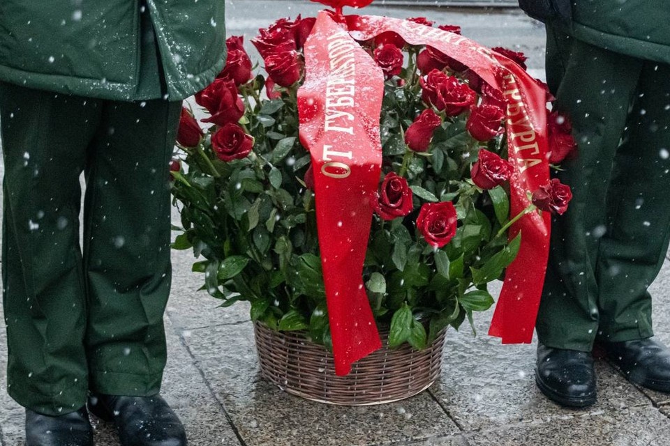    В Петербурге почтили память Александра Суворова. Фото: t.me/Piotrovsky