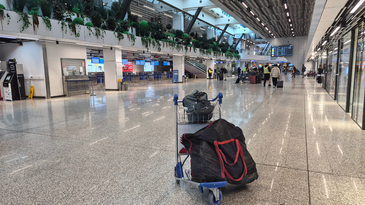 Мой велосипед и сумки в чехле, рюкзак с собой, это ручная кладь