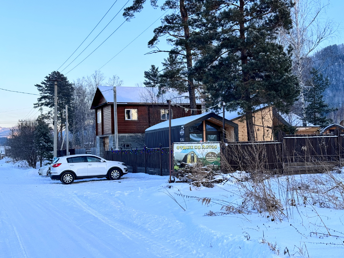 В Черемшанке на турбазе 